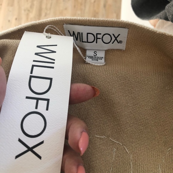 Wildfox Wilder Mock Wrap top size small - Picture 12 of 12